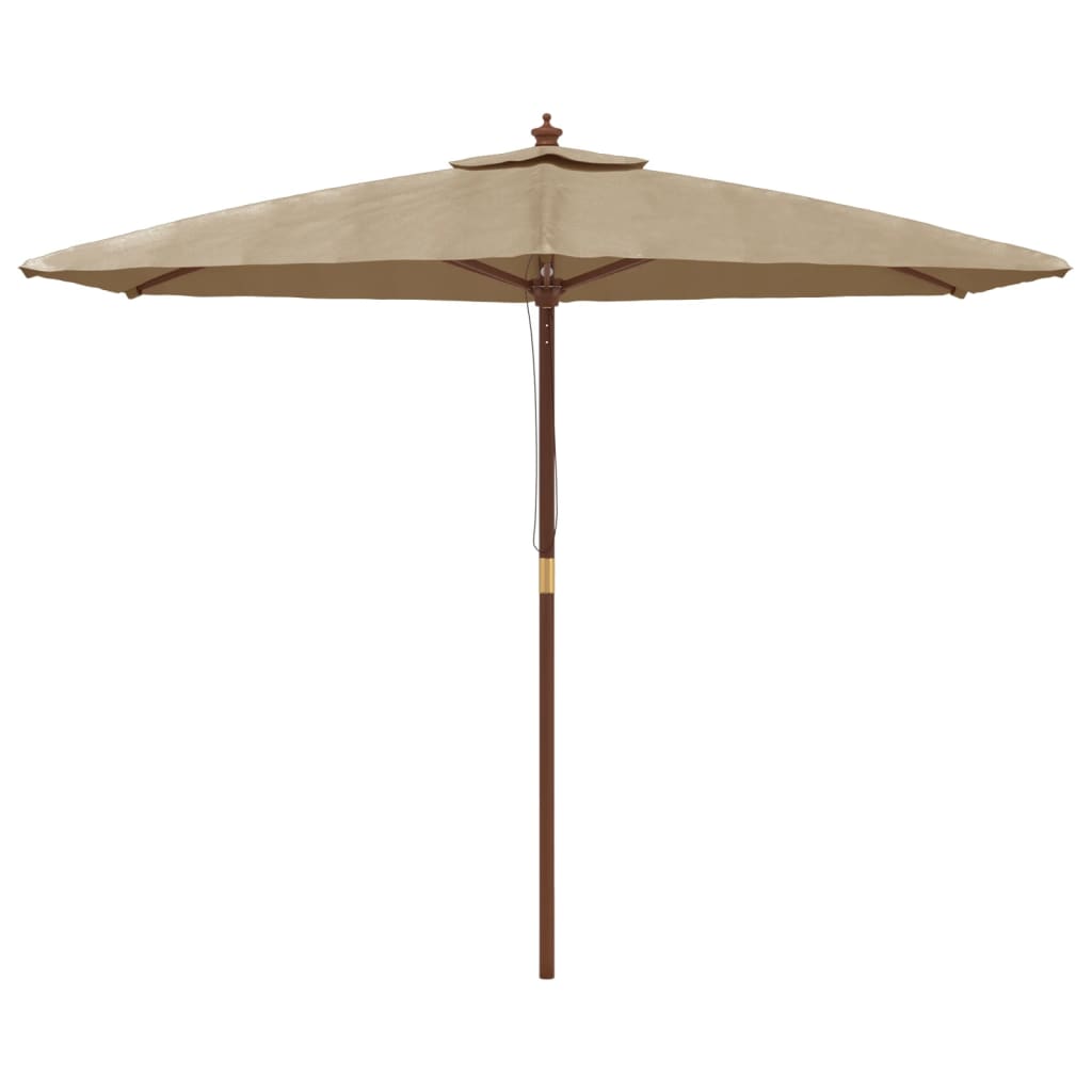 Sodo skėtis COLBY, taupe, 299x240cm