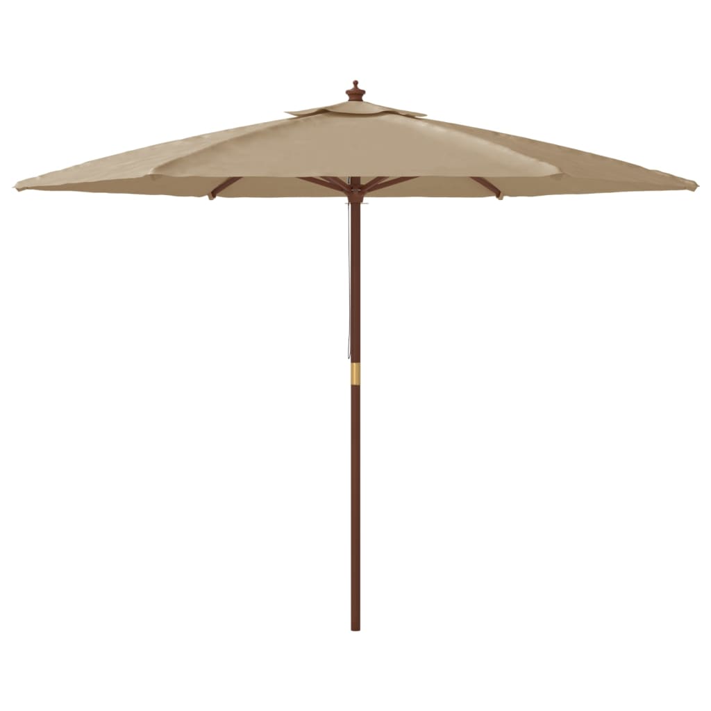 Sodo skėtis COLBY, taupe, 299x240cm