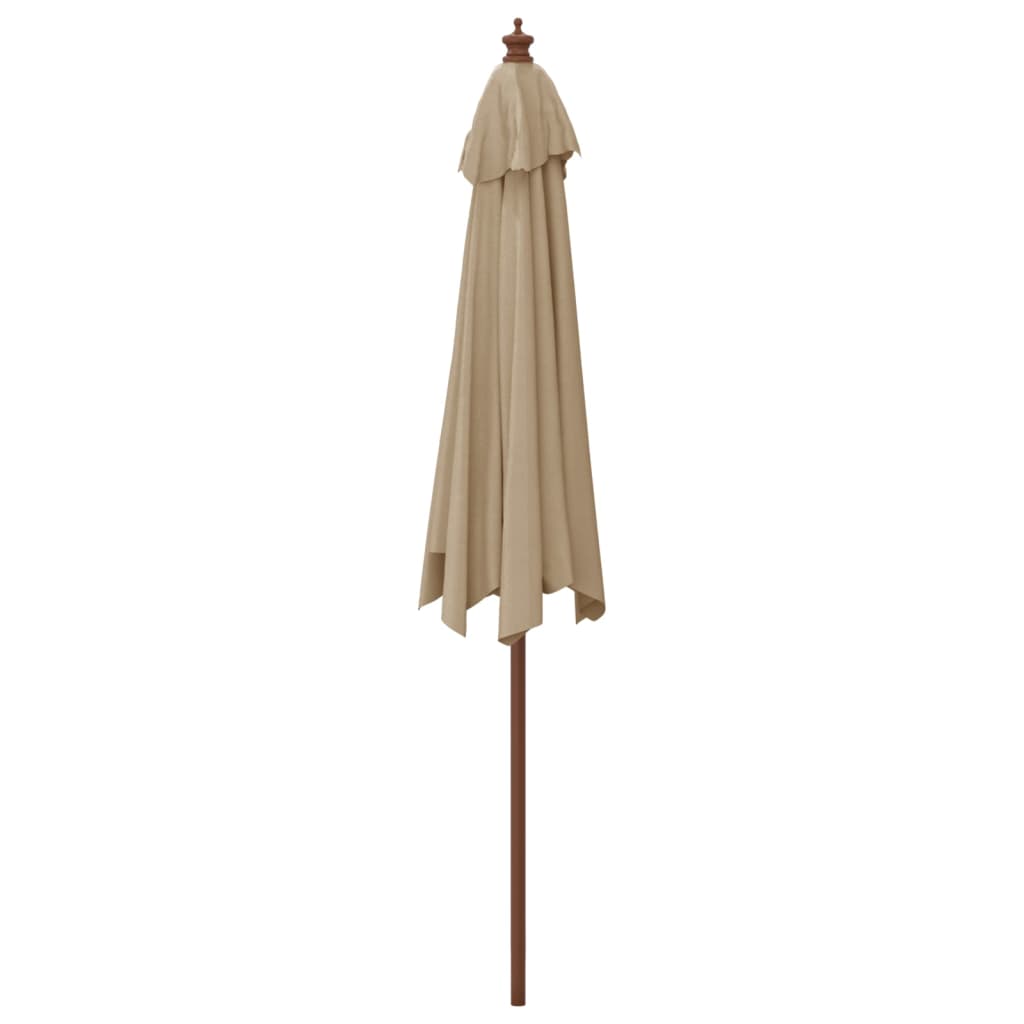 Sodo skėtis COLBY, taupe, 299x240cm