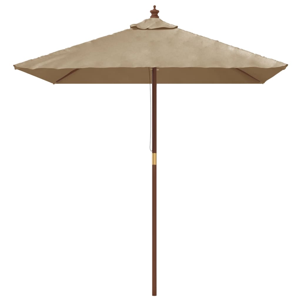 Sodo skėtis COLIN, taupe, 198x198x231cm