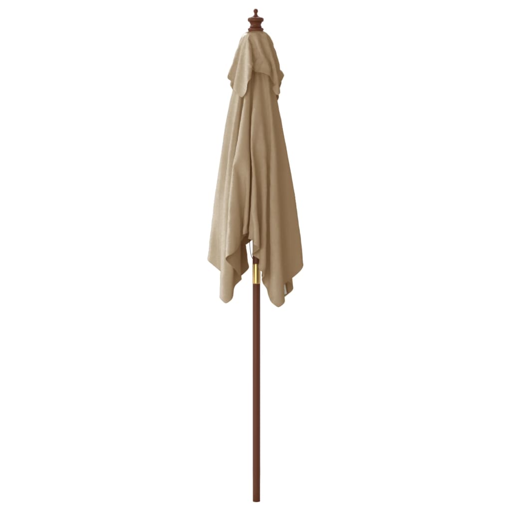 Sodo skėtis COLIN, taupe, 198x198x231cm