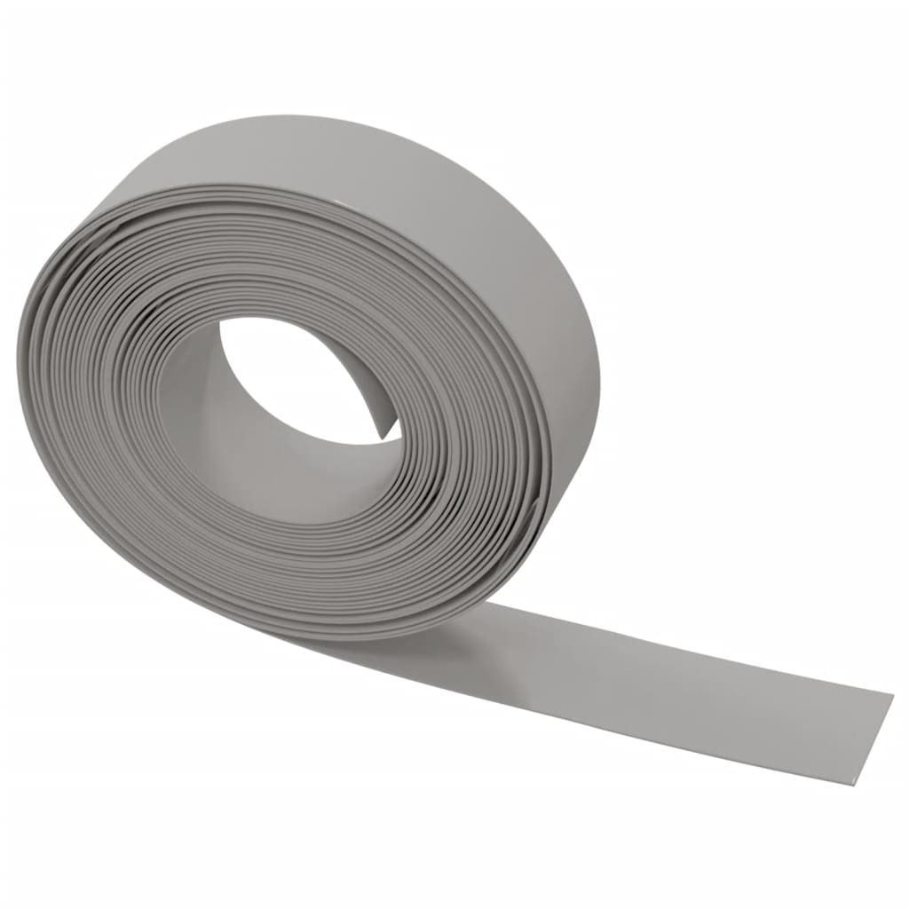 Dārza apmale, pelēka, 10m, 15cm, polietilēns
