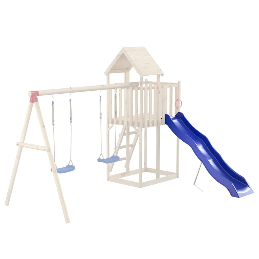 Playground slide, blue, 210x40cm, polypropylene