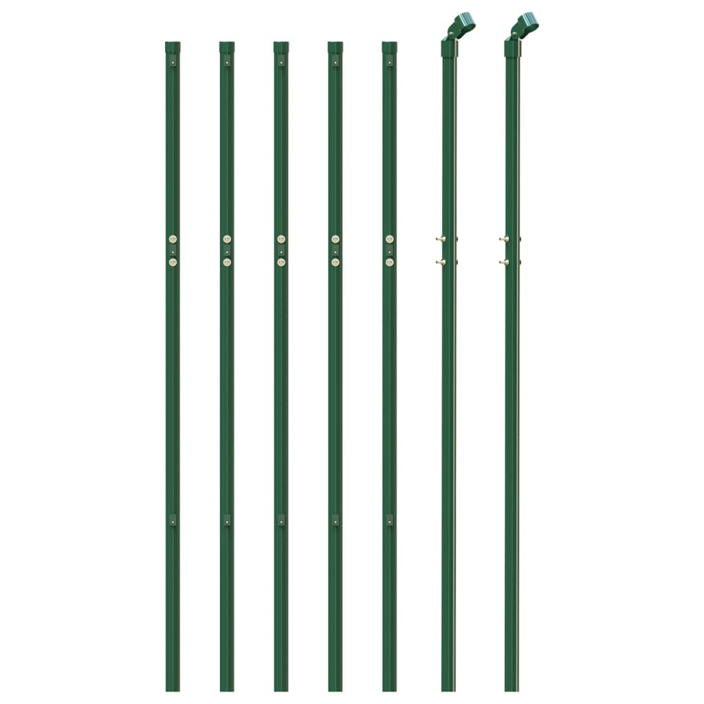 Mesh fence, green, 0.8x10m