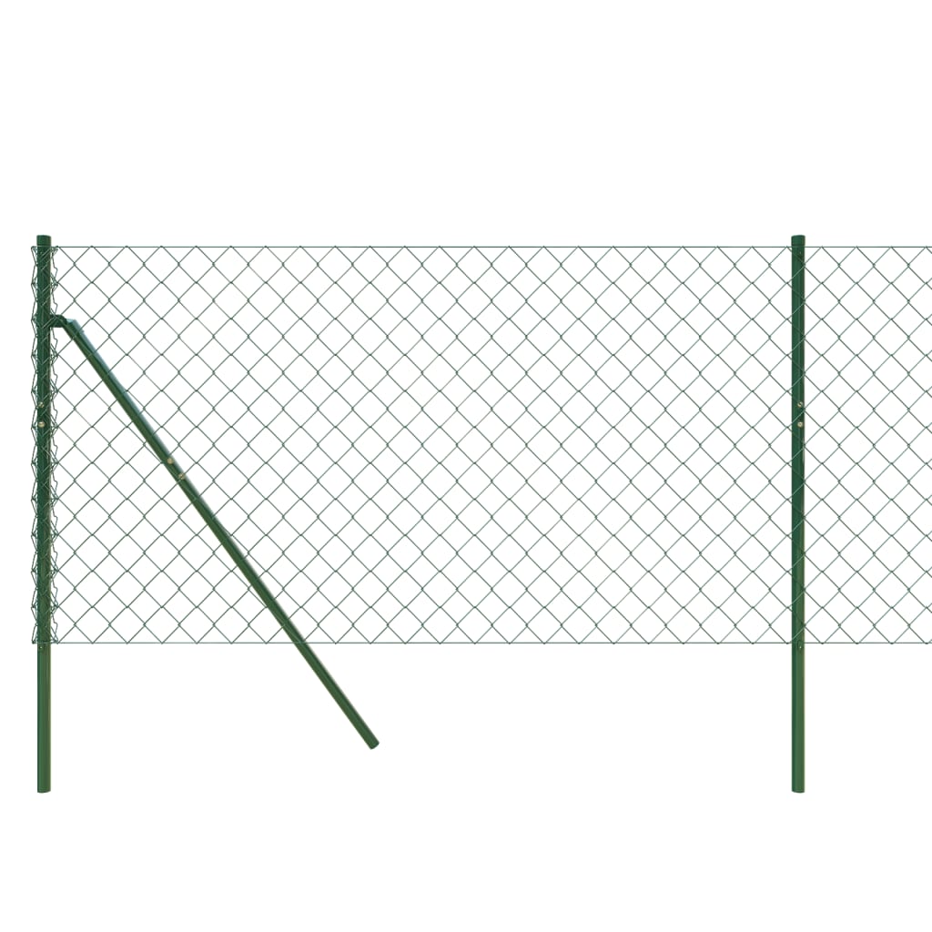 Mesh fence, green, 0.8x10m