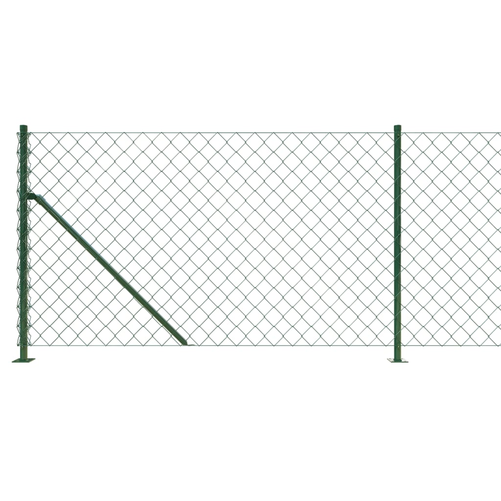 Pinuma žogs ar atlokiem, zaļā krāsā, 1x10m