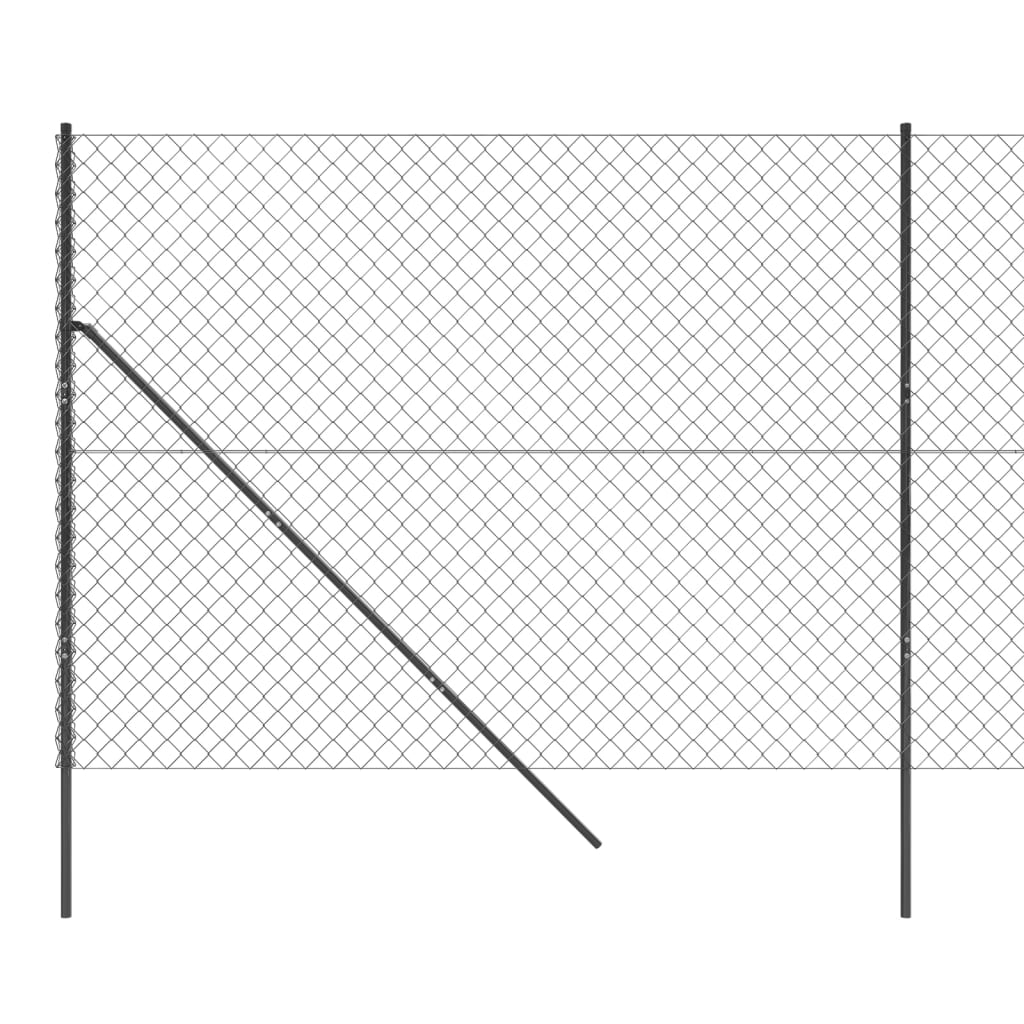 Mesh fence, anthracite, 1.4x10m