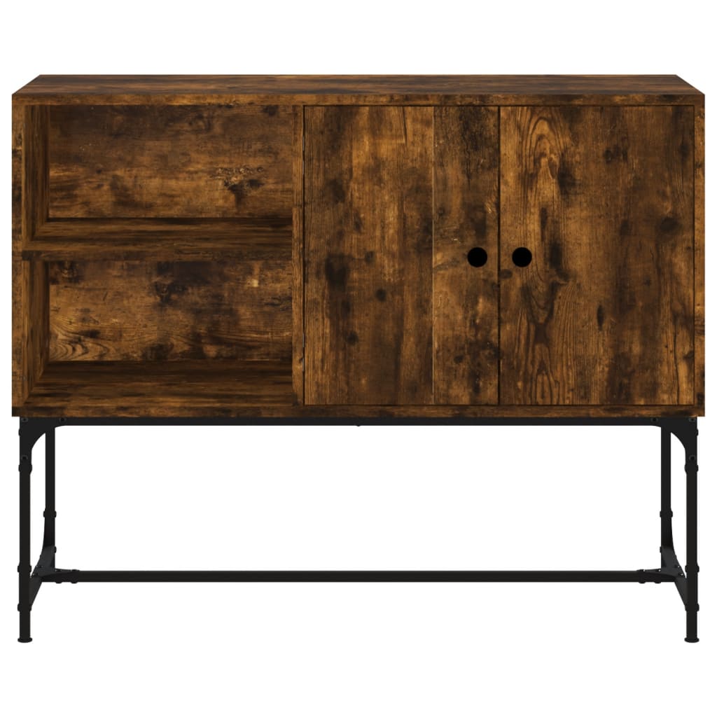 Sānu skapītis, dūmu ozola, 100x40x79,5cm, koks
