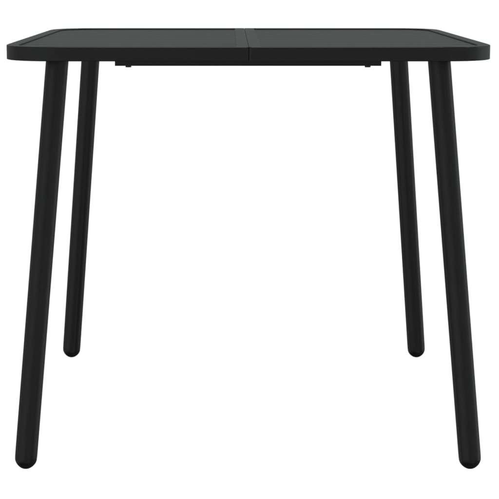 Garden table, anthracite, 80x80x71cm, steel