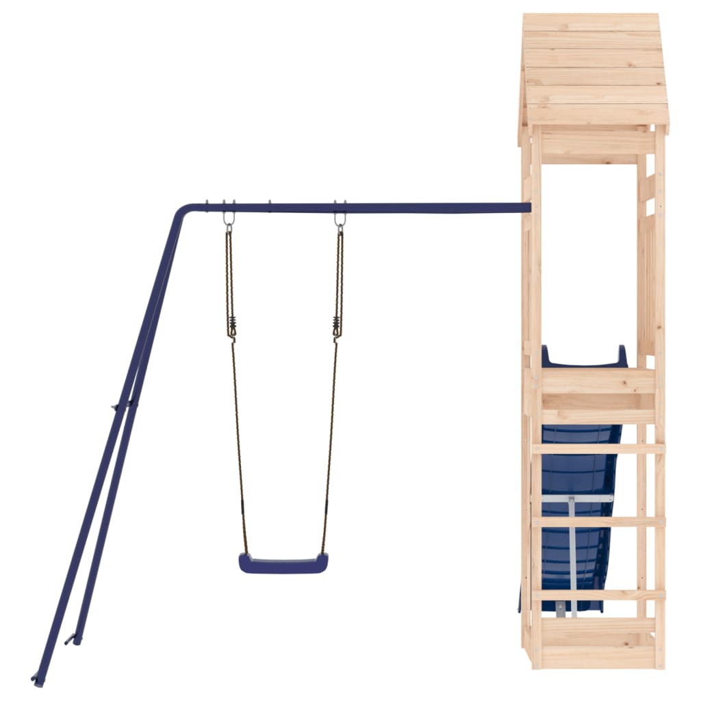 Outdoor play set, solid pine wood