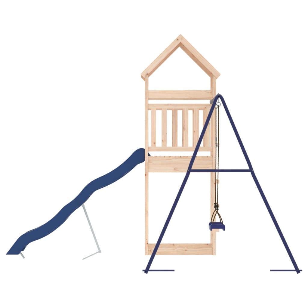Outdoor play set, solid pine wood
