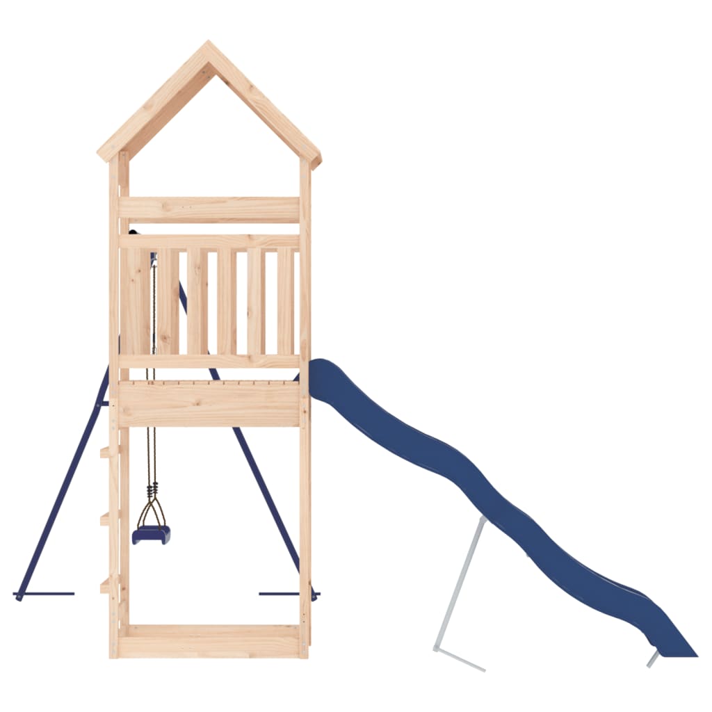 Outdoor play set, solid pine wood