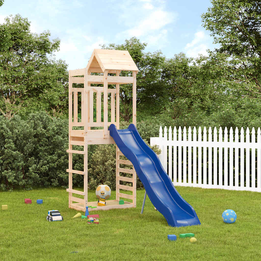 Outdoor play set, solid pine wood