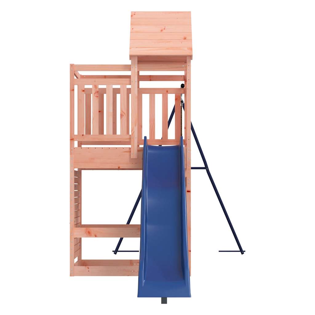 Outdoor play area set, solid Douglas fir