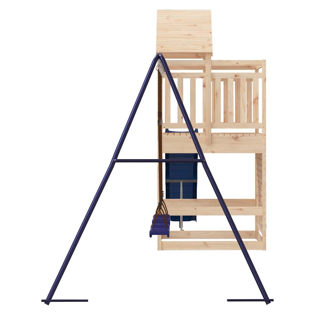 Outdoor play set, solid pine wood