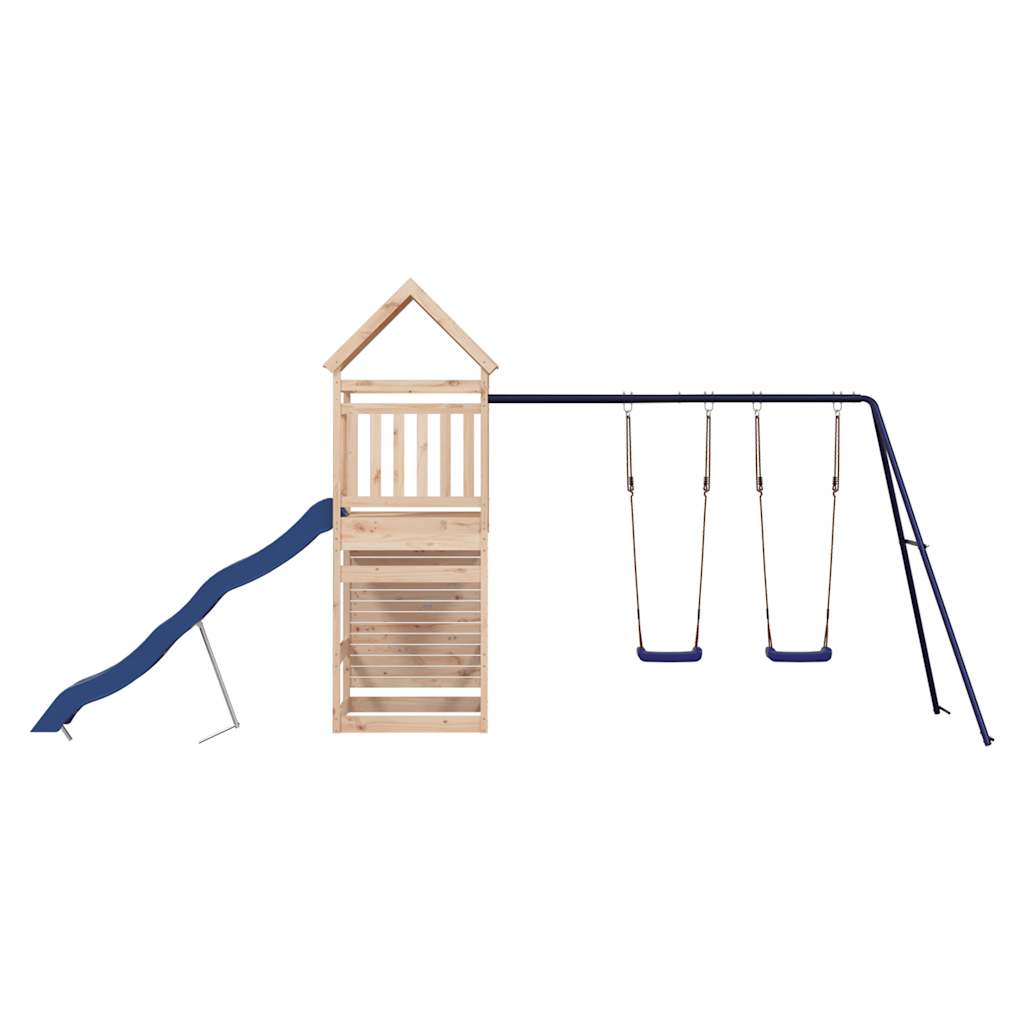 Outdoor play set, solid pine wood