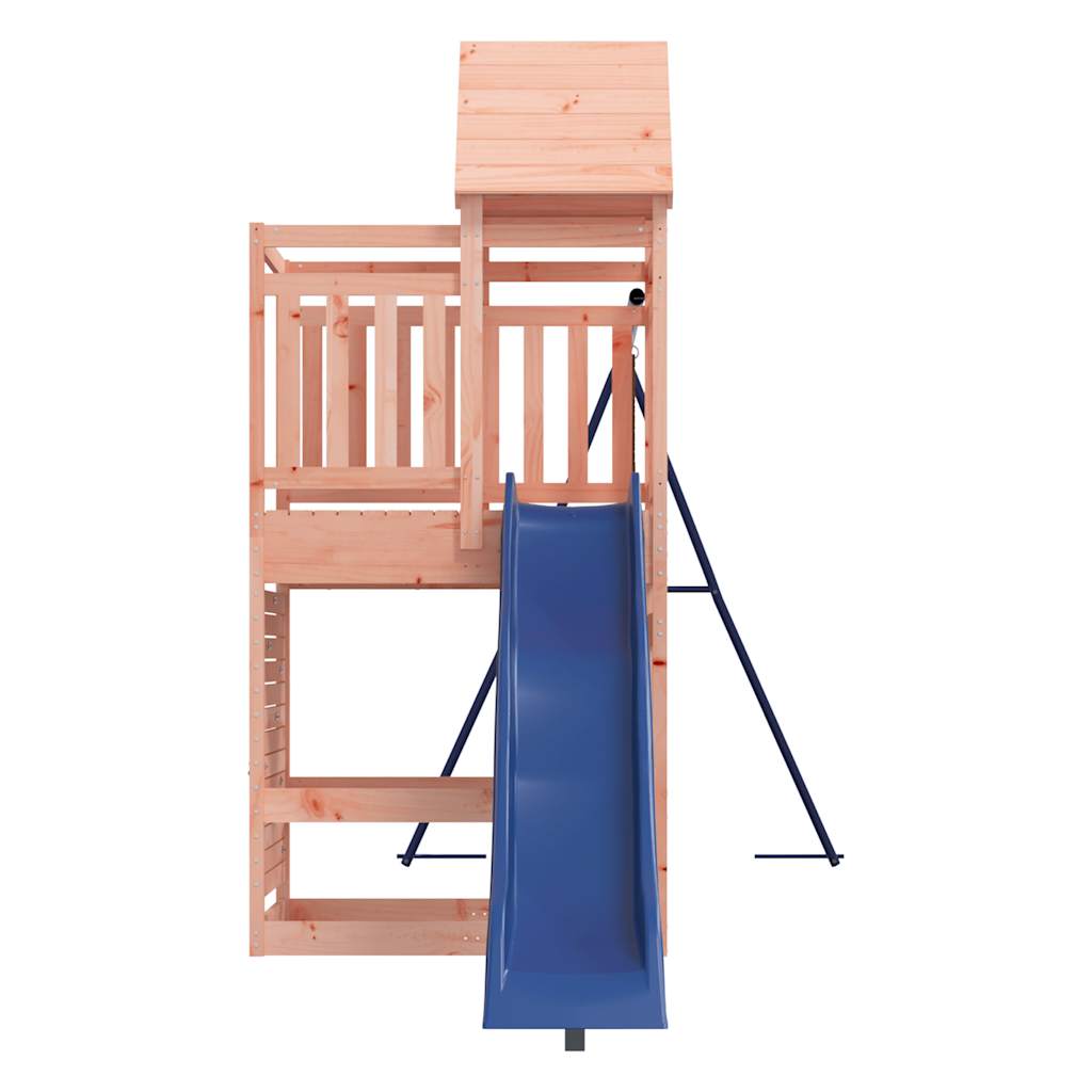 Outdoor play area set, solid Douglas fir