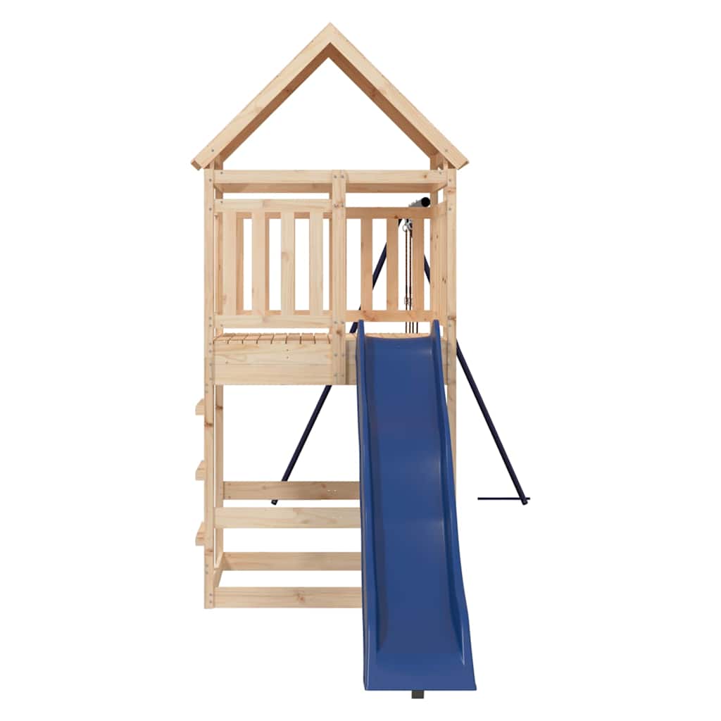Outdoor play set, solid pine wood