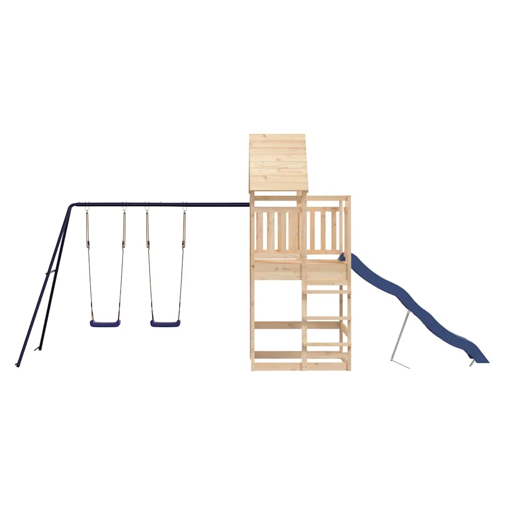 Outdoor play set, solid pine wood