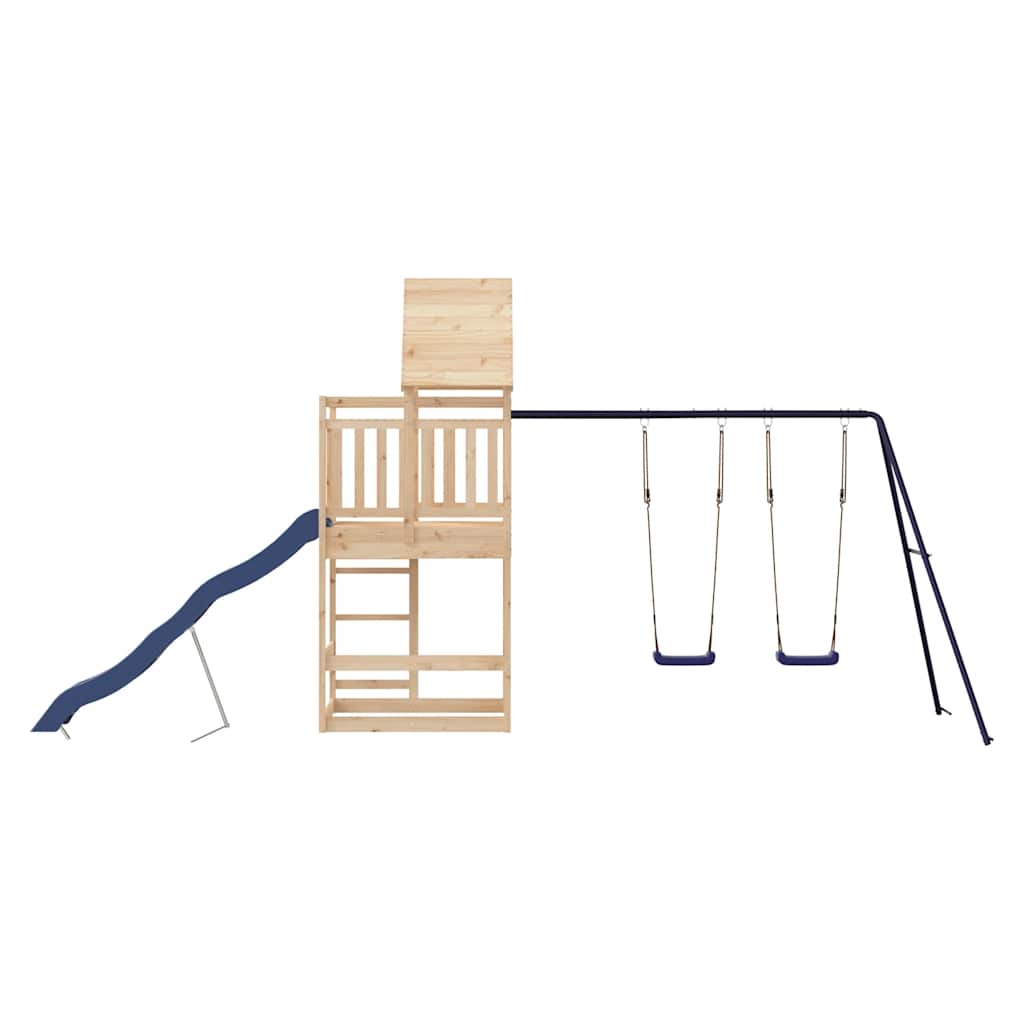 Outdoor play set, solid pine wood