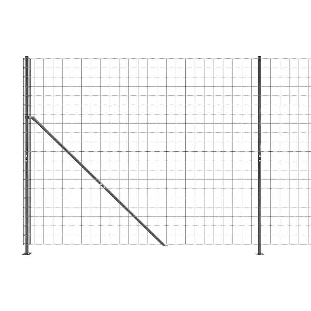 Žogu siets ar atlokiem, antracīta krāsa, 2x10 m