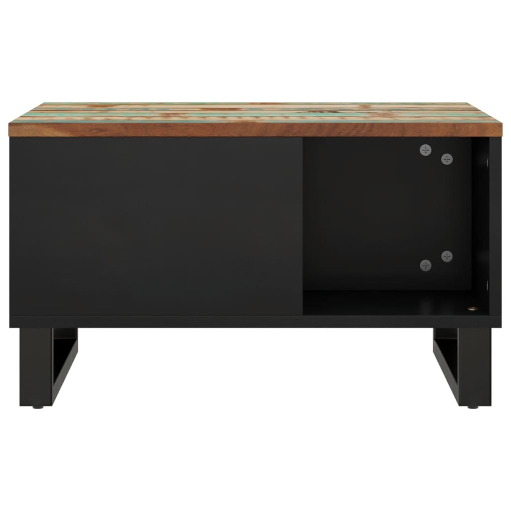 Coffee table, 60x50x35cm, solid reclaimed wood