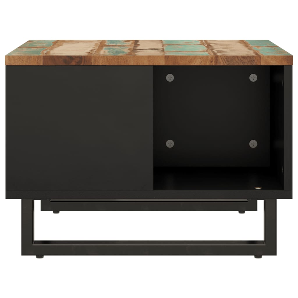 Coffee table, 60x50x35cm, solid reclaimed wood