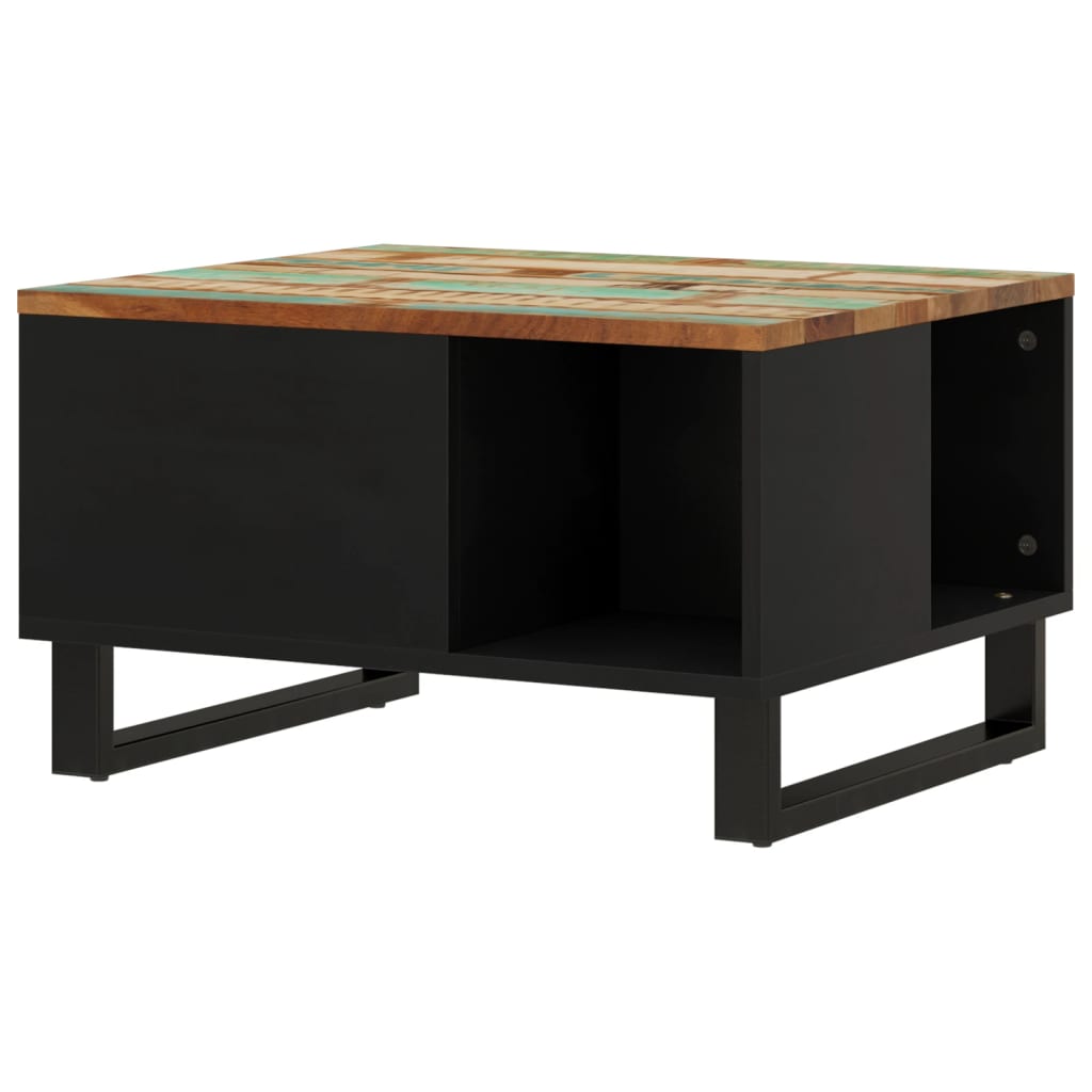 Coffee table, 60x50x35cm, solid reclaimed wood