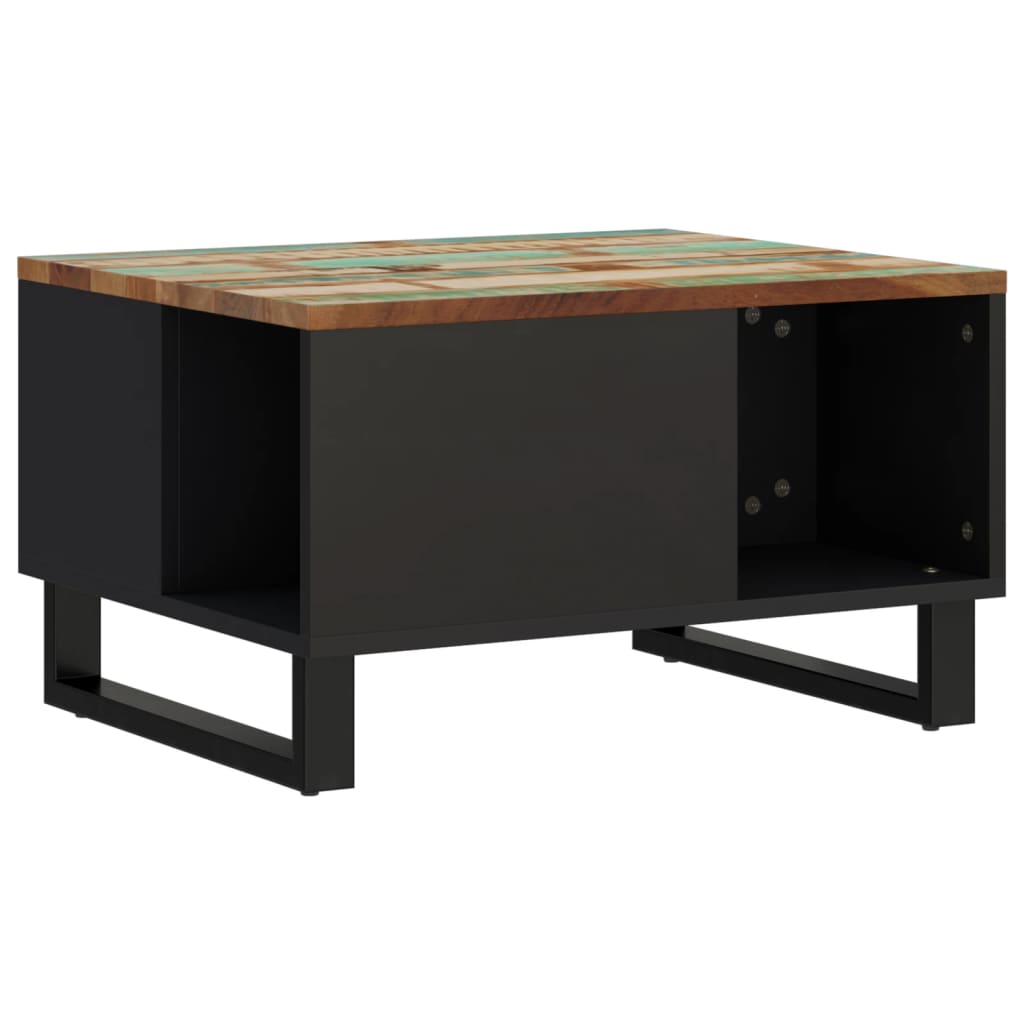 Coffee table, 60x50x35cm, solid reclaimed wood
