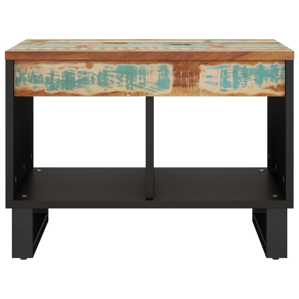 Coffee table, 55x50x40cm, solid reclaimed wood