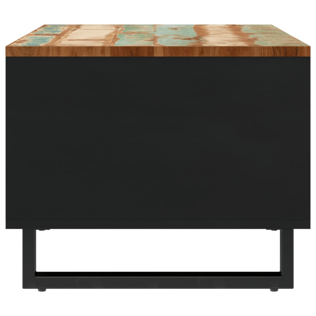 Coffee table, 55x50x40cm, solid reclaimed wood