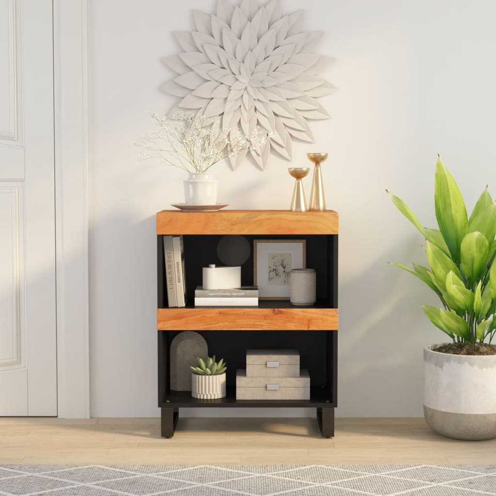 Sideboard, 60x33x75cm, solid acacia wood
