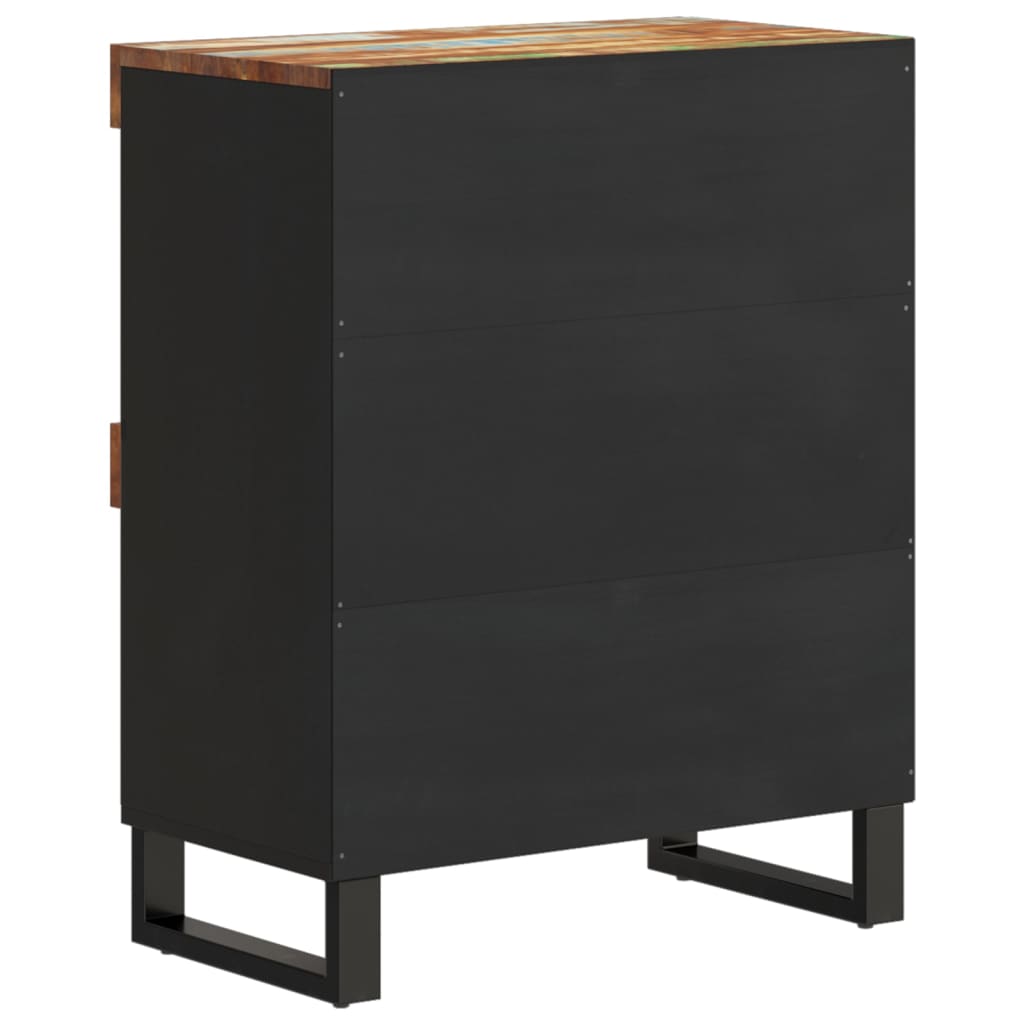 Sideboard, 60x33x75cm, solid reclaimed wood