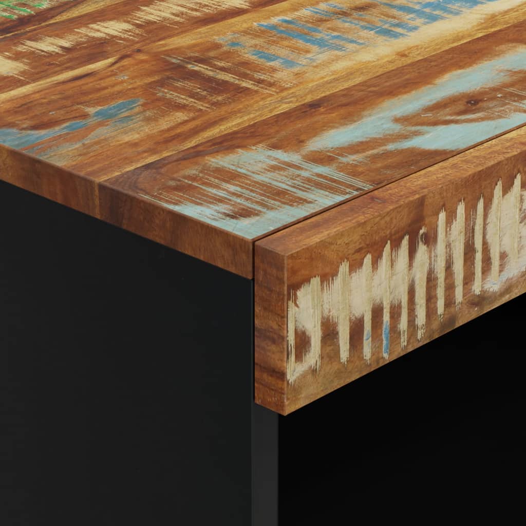 Sideboard, 60x33x75cm, solid reclaimed wood