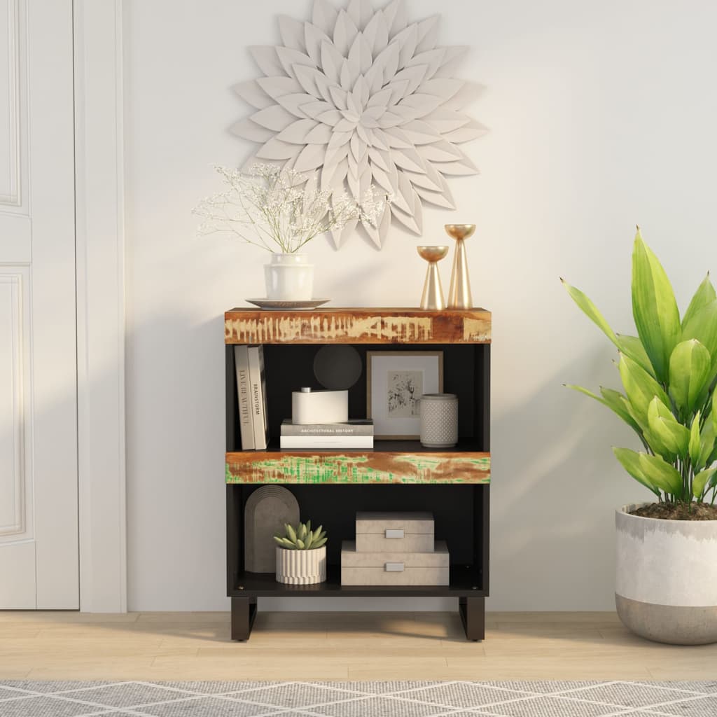 Sideboard, 60x33x75cm, solid reclaimed wood