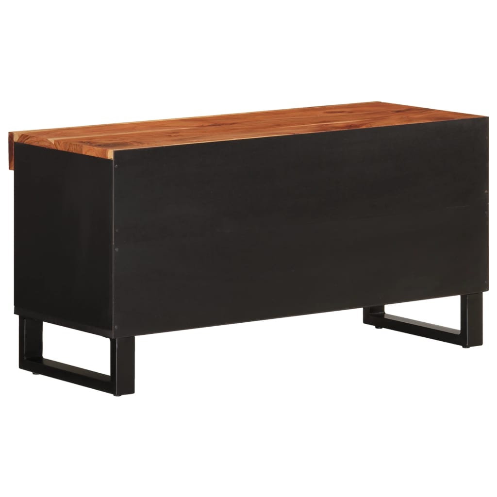 TV cabinet, 85x33x43.5cm, solid acacia wood