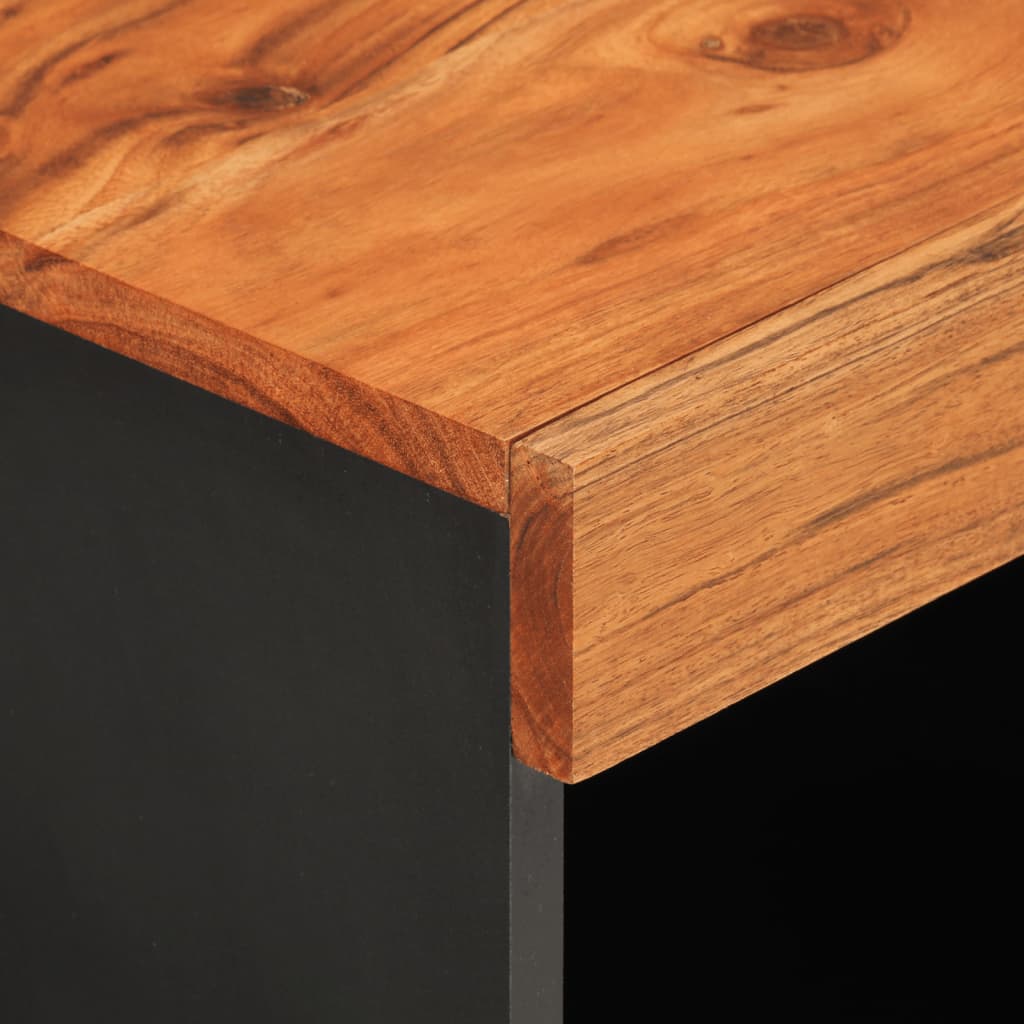 TV cabinet, 85x33x43.5cm, solid acacia wood
