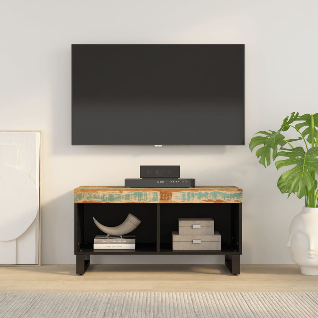 TV skapītis, 85x33x43,5cm, pārstrādāta koksne