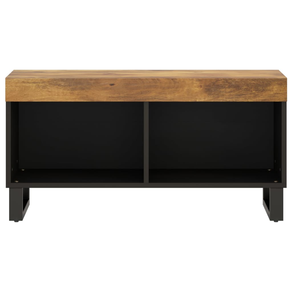 TV cabinet, 85x33x43.5cm, solid mango wood