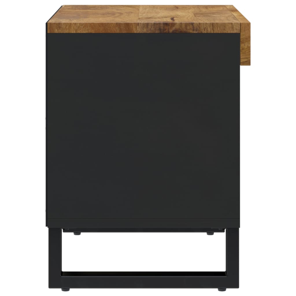 TV cabinet, 85x33x43.5cm, solid mango wood
