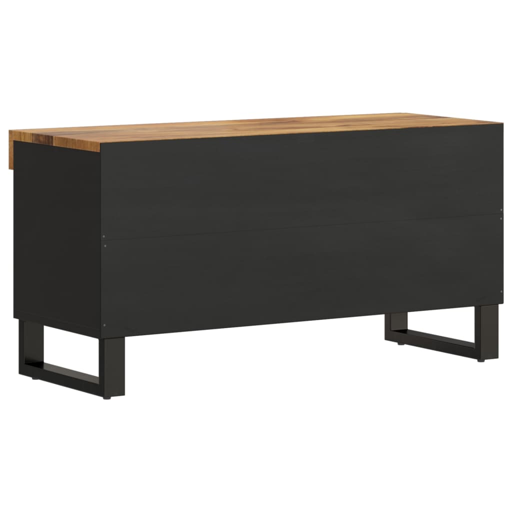 TV cabinet, 85x33x43.5cm, solid mango wood
