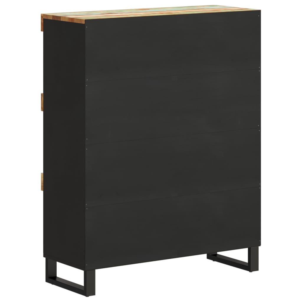 Sideboard, 85x33x107cm, solid reclaimed wood