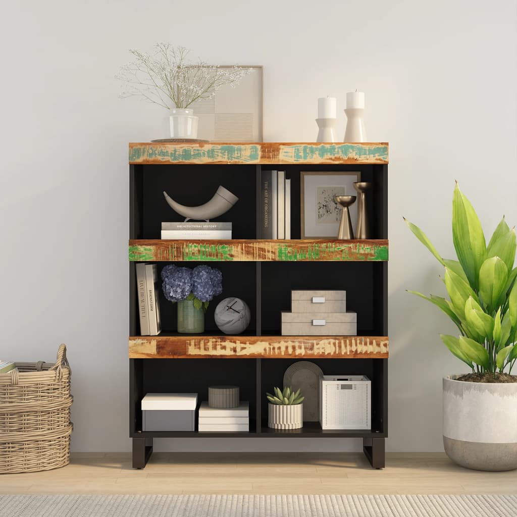 Sideboard, 85x33x107cm, solid reclaimed wood