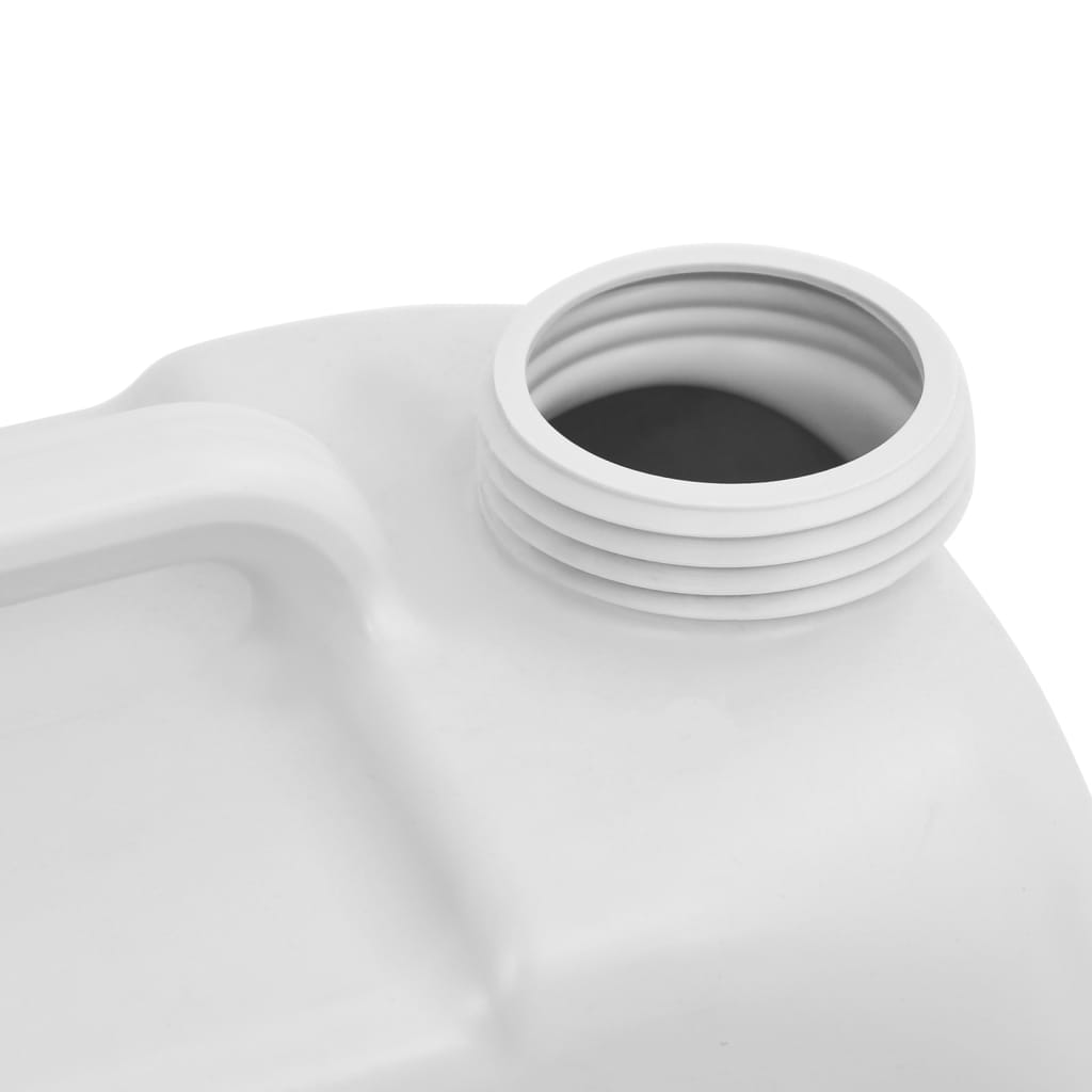 Portable water tank with adapter, grey, 24l