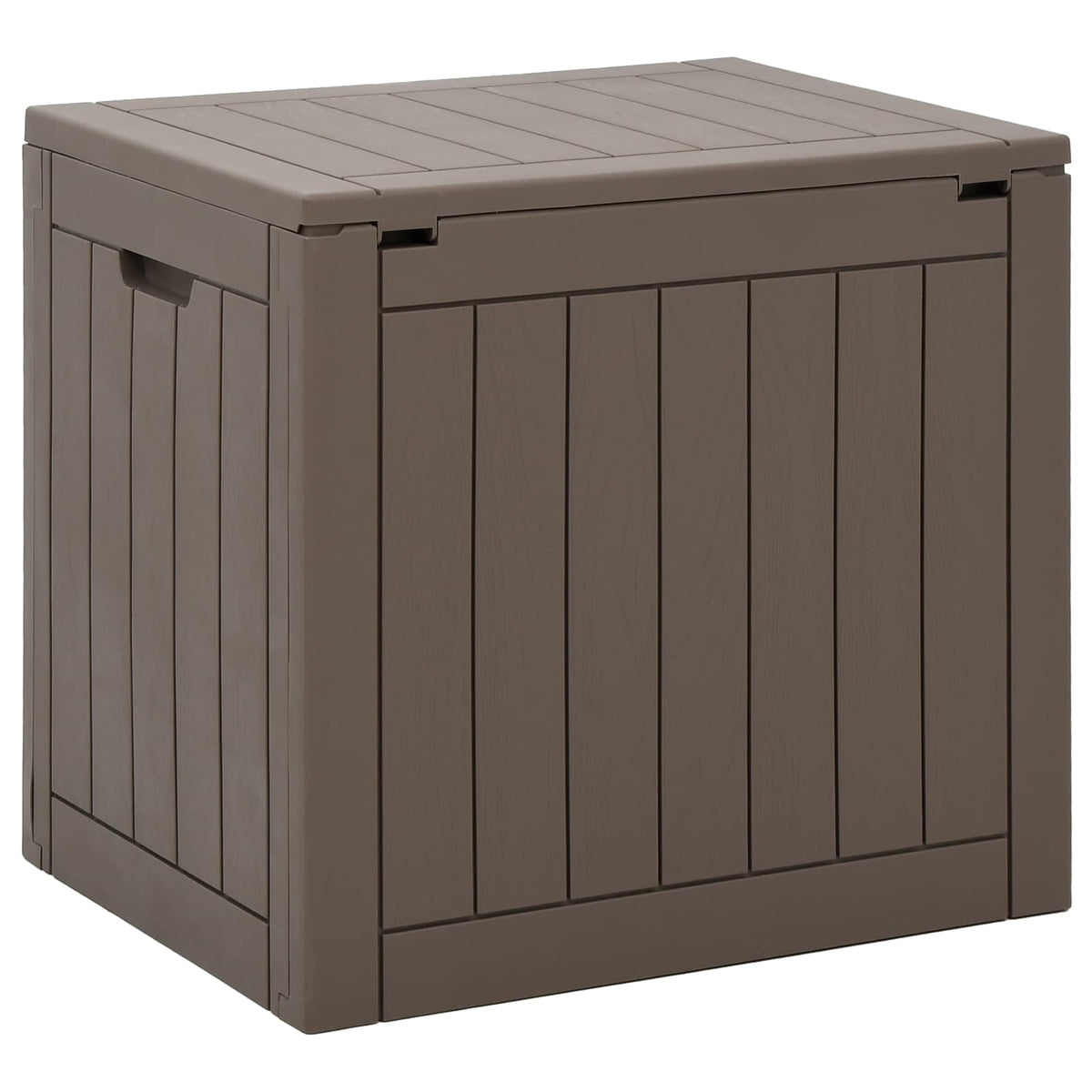 Garden storage box, grey, 55.5x43x53cm, polypropylene