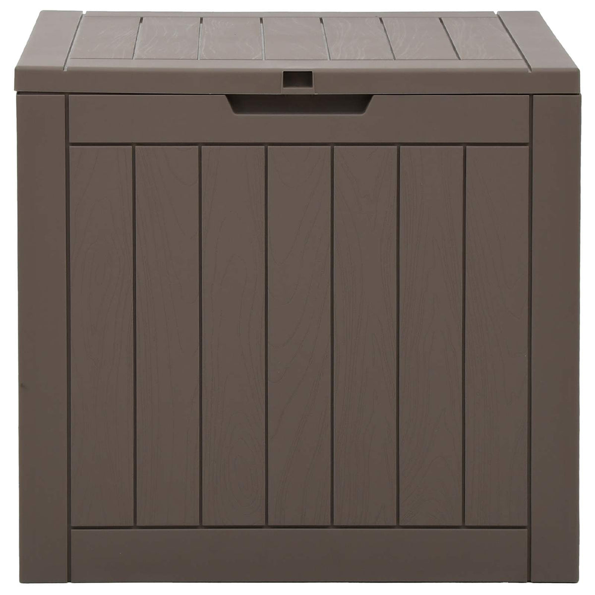 Garden storage box, grey, 55.5x43x53cm, polypropylene