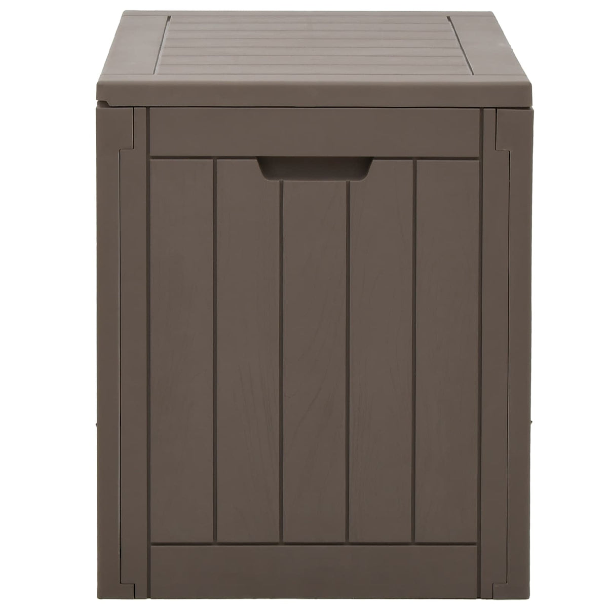 Garden storage box, grey, 55.5x43x53cm, polypropylene