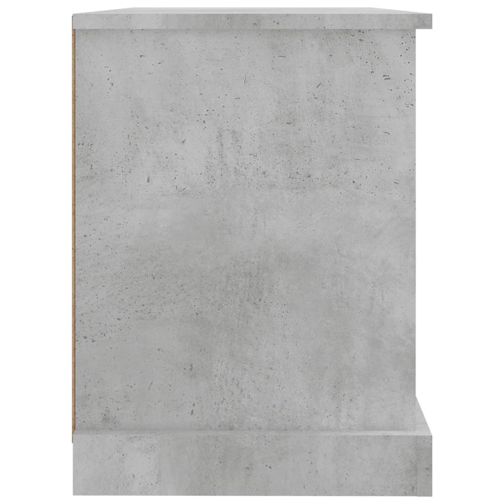 TV cabinet, concrete grey, 73x35.5x47.5cm, wood