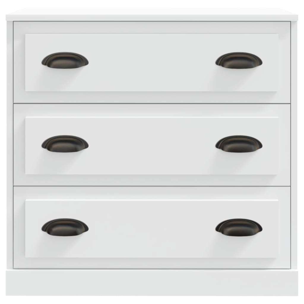 Sideboard, white, 70x35.5x67.5cm, engineered wood