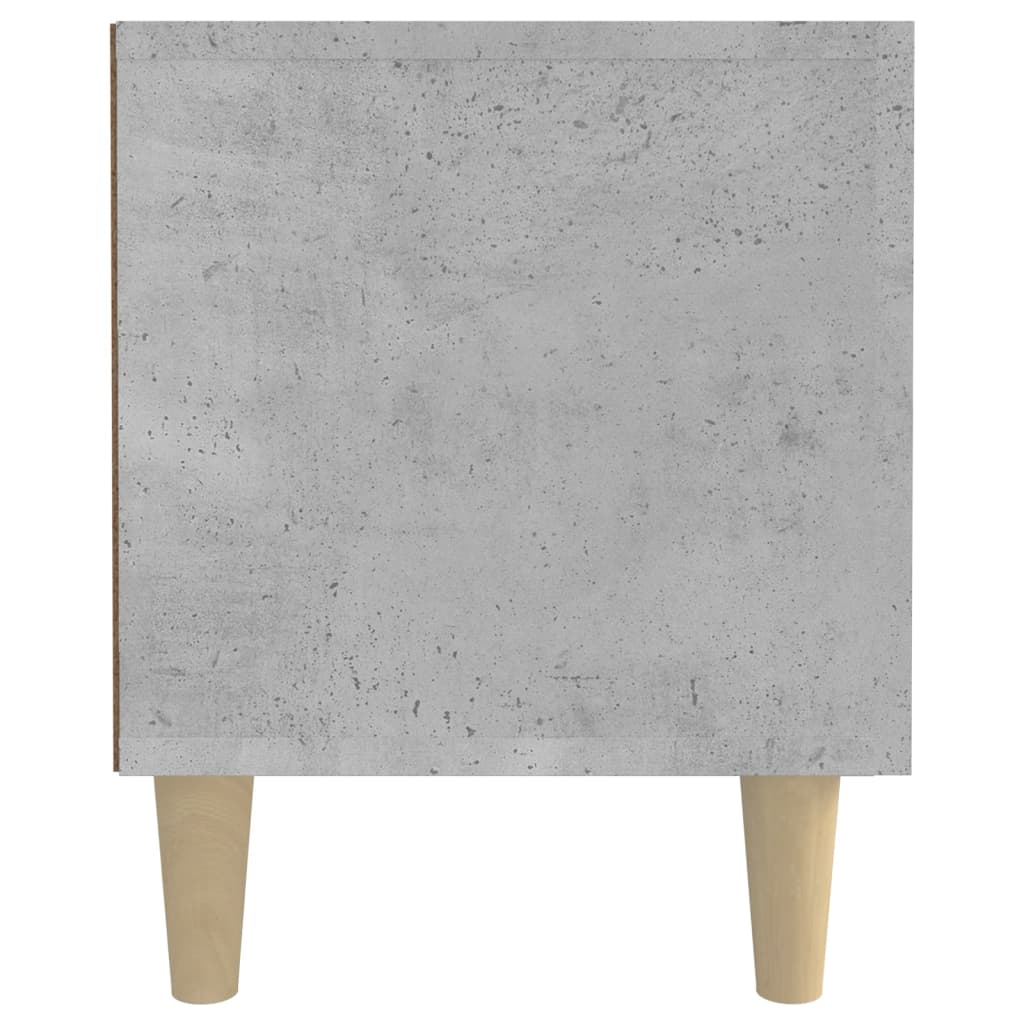 TV unit, concrete grey, 180x31.5x40cm, wood